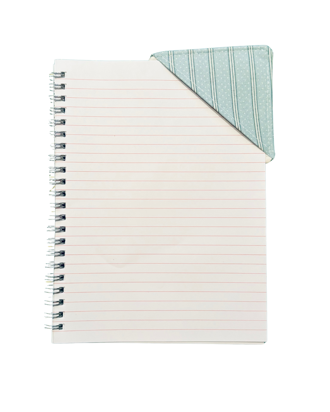 Baby Blue Polka Dot Corner Bookmark
