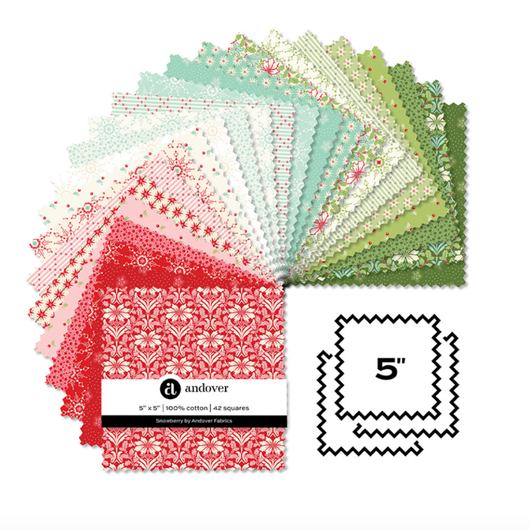 Snowberry - 5 Inch Square