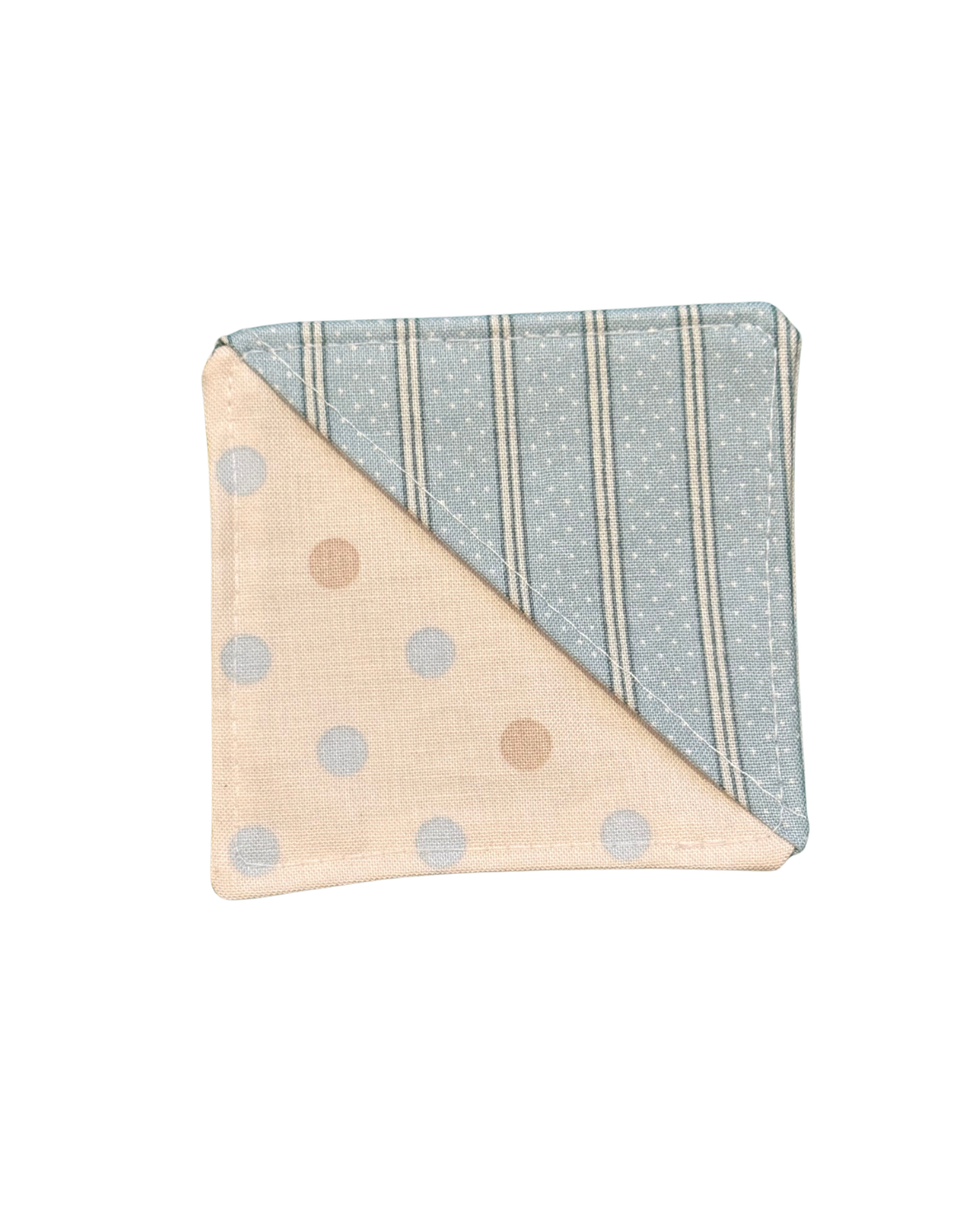 Baby Blue Polka Dot Corner Bookmark