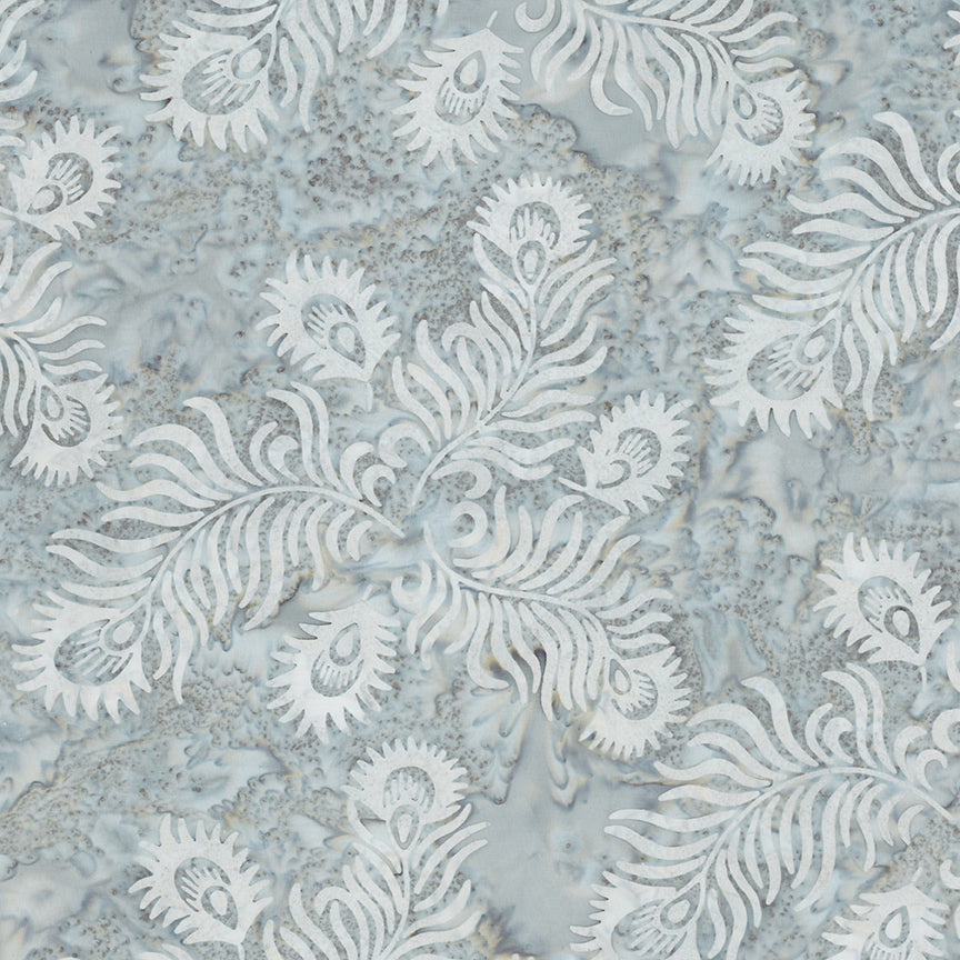 Batiks Gray & Golden Arabella Dove