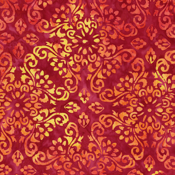 Batiks Swirl the Rainbow Salsa
