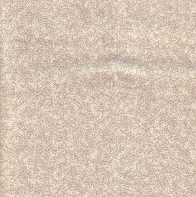 Santee Printed Cottons Cream Vinery