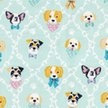Joann's Dogs And Bones Diamond Pattern