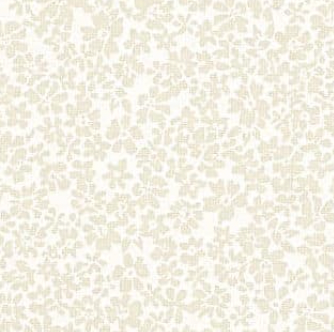 MDG White On Natural Confetti Floral