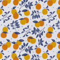 Emma & Mila Oranges on White