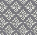 Emma & Mila Sweet Scrolls Gray