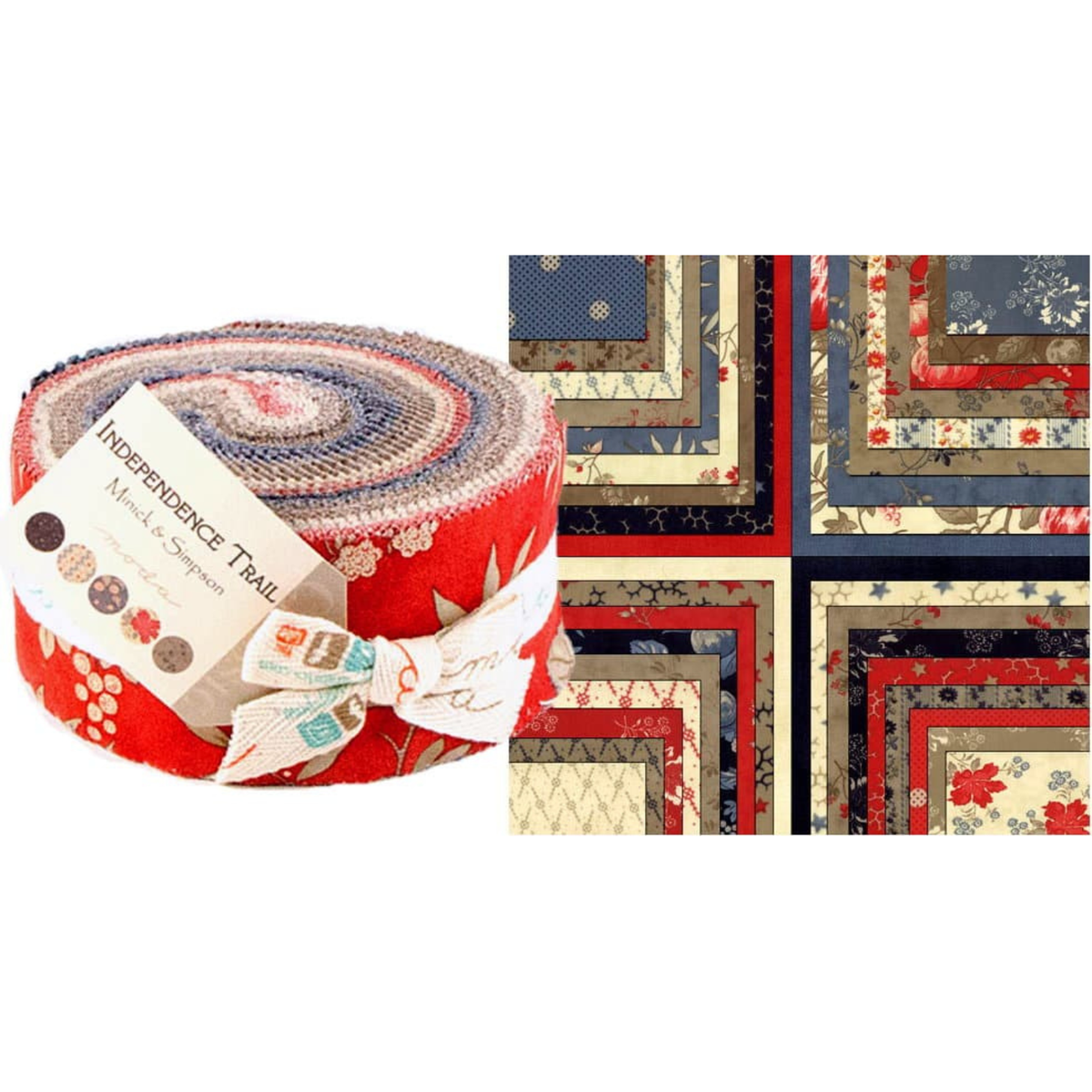 Independence Trail Moda Jelly Roll